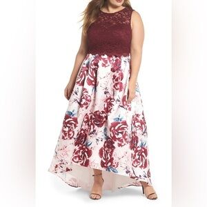 Floral Morgan & Co. flowy skirt